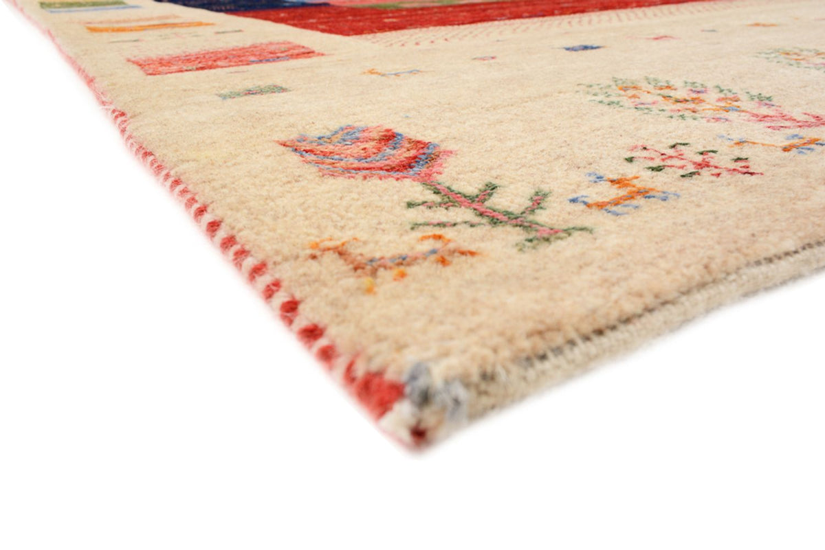 Gabbeh Teppich - Loribaft Indus - 244 x 173 cm - mehrfarbig
