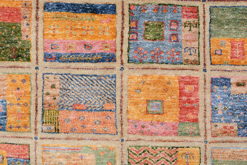 Gabbeh Teppich - Loribaft Indus - 244 x 171 cm - mehrfarbig