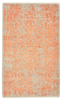 Designer Teppich - 154 x 96 cm - orange