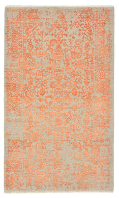 Designer Teppich - 155 x 95 cm - orange