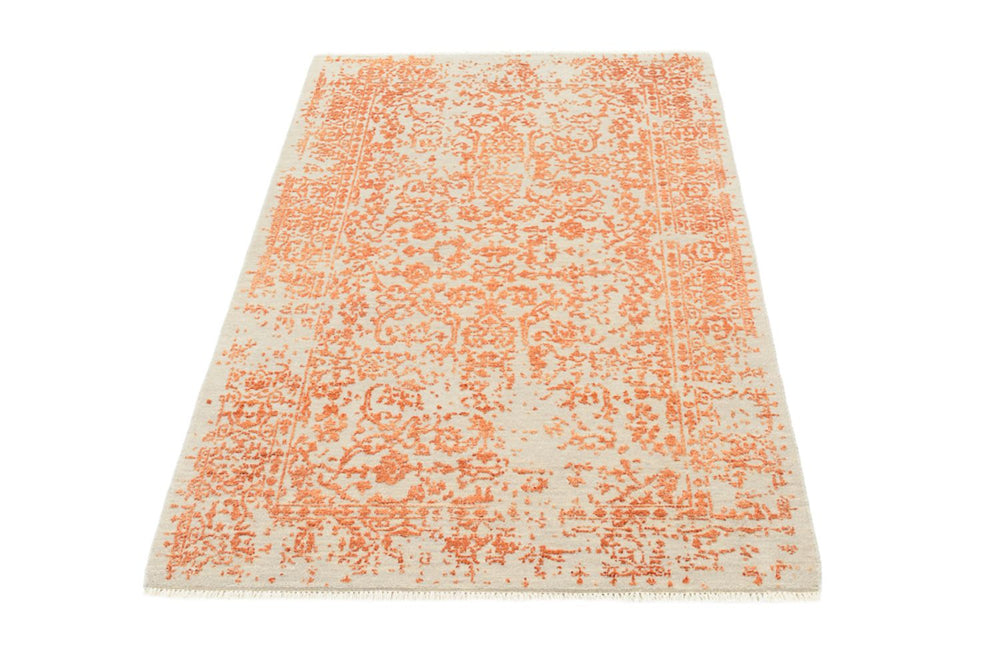 Designer Teppich - 155 x 95 cm - orange