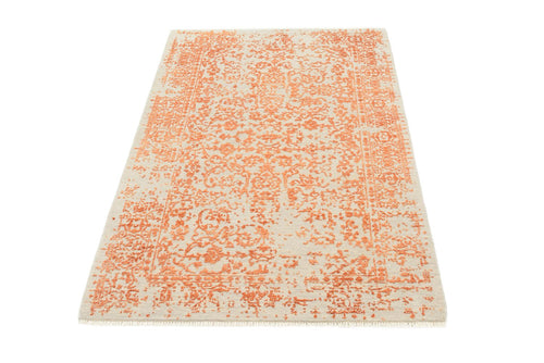 Designer Teppich - 155 x 95 cm - orange