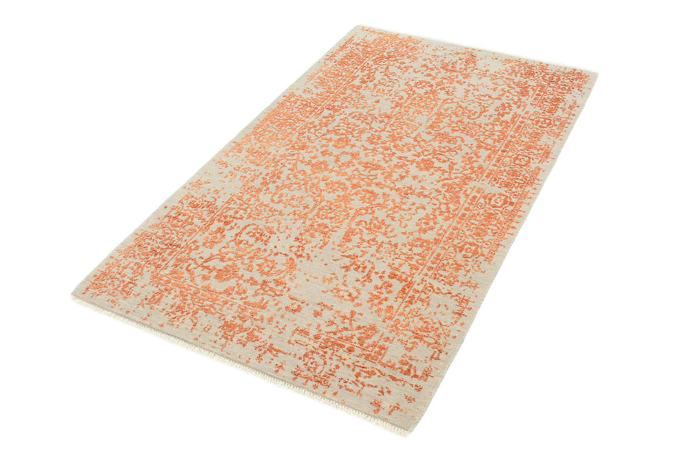 Designer Teppich - 155 x 95 cm - orange