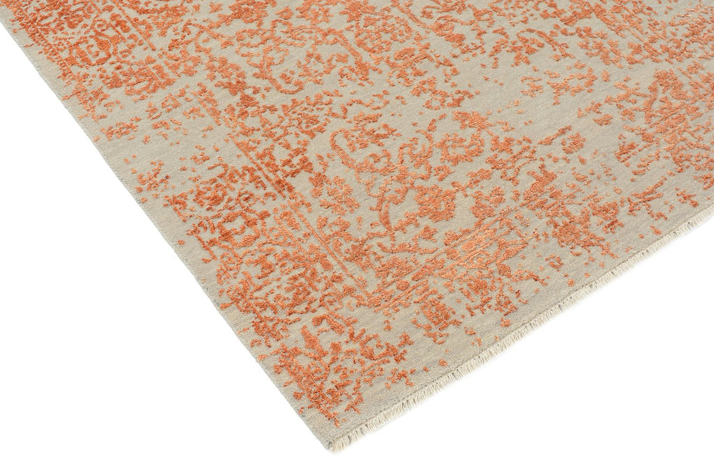 Designer Teppich - 155 x 95 cm - orange