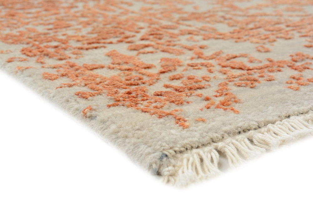 Designer Teppich - 155 x 95 cm - orange