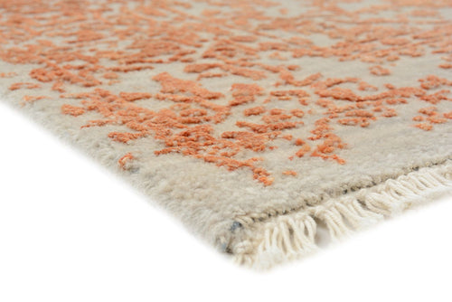 Designer Teppich - 155 x 95 cm - orange
