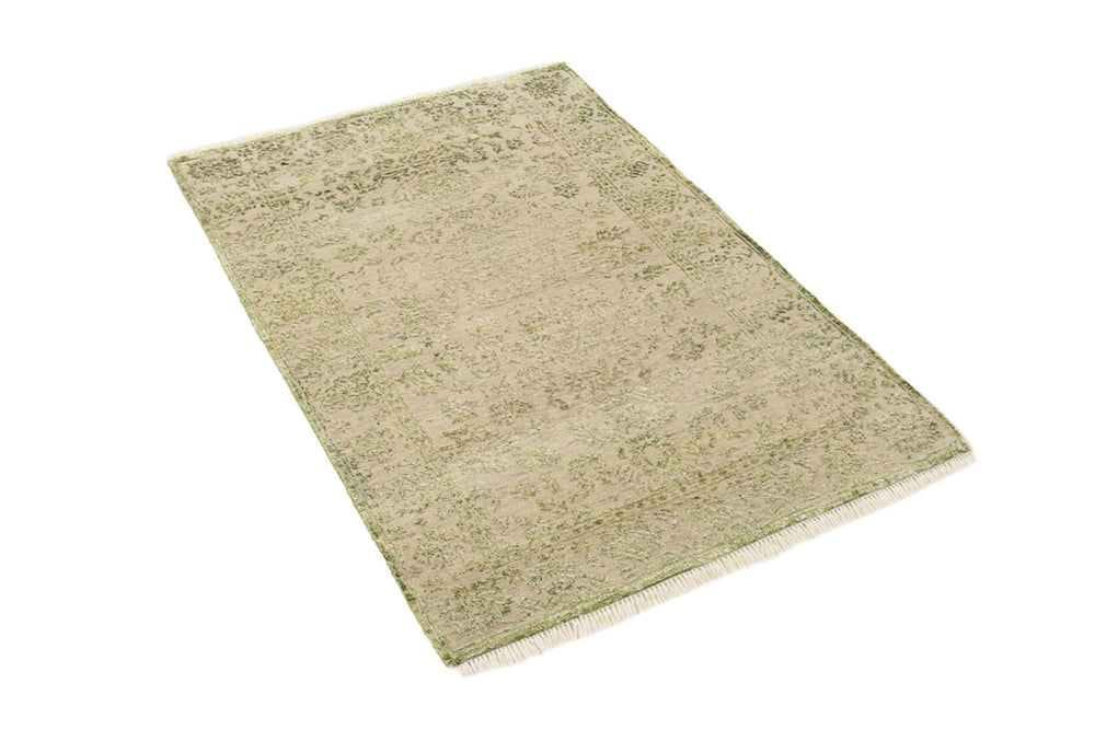 Designer Teppich - 124 x 85 cm - sand