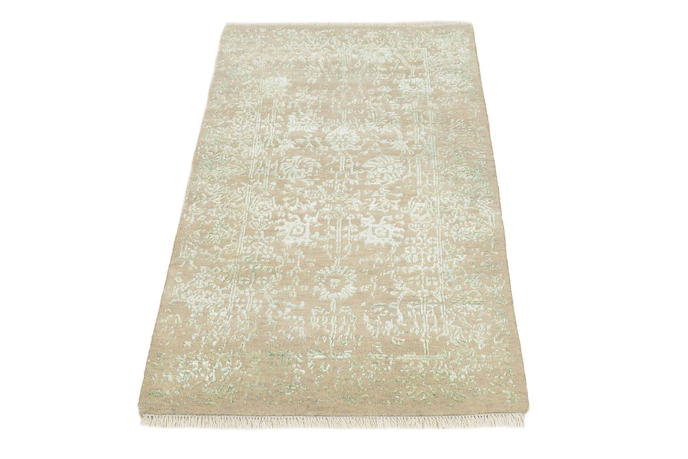 Designer Teppich - 136 x 74 cm - sand