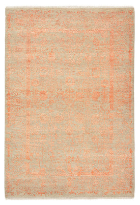 Designer Teppich - 181 x 127 cm - orange