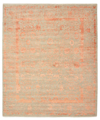 Designer Teppich - 299 x 253 cm - orange