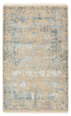 Designer Teppich - 149 x 95 cm - hellbeige