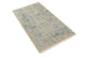 Designer Teppich - 137 x 76 cm - hellbeige