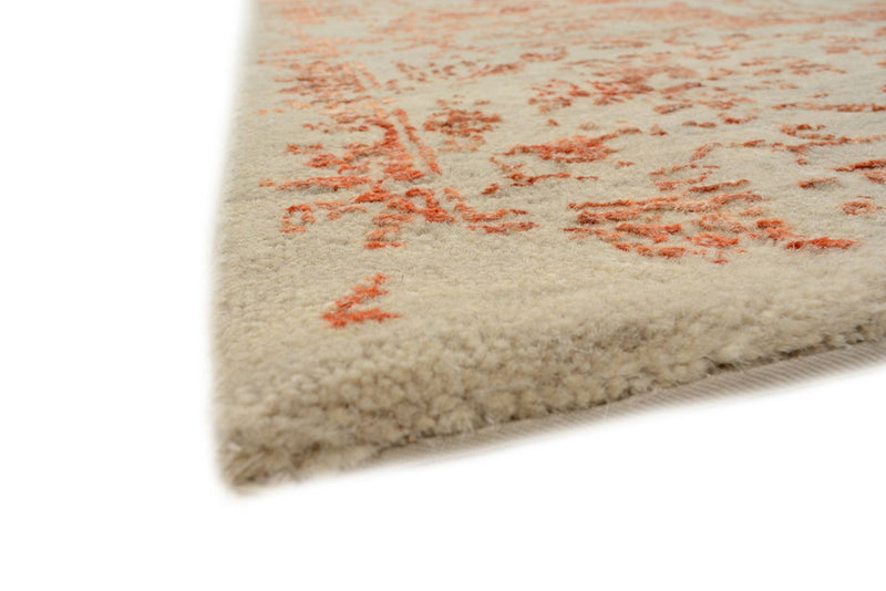 Designer Teppich - 238 x 169 cm - hellbraun