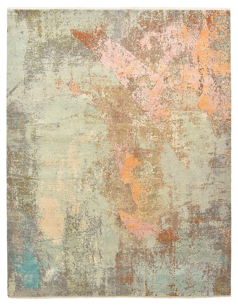 Designer Teppich - 309 x 242 cm - mehrfarbig