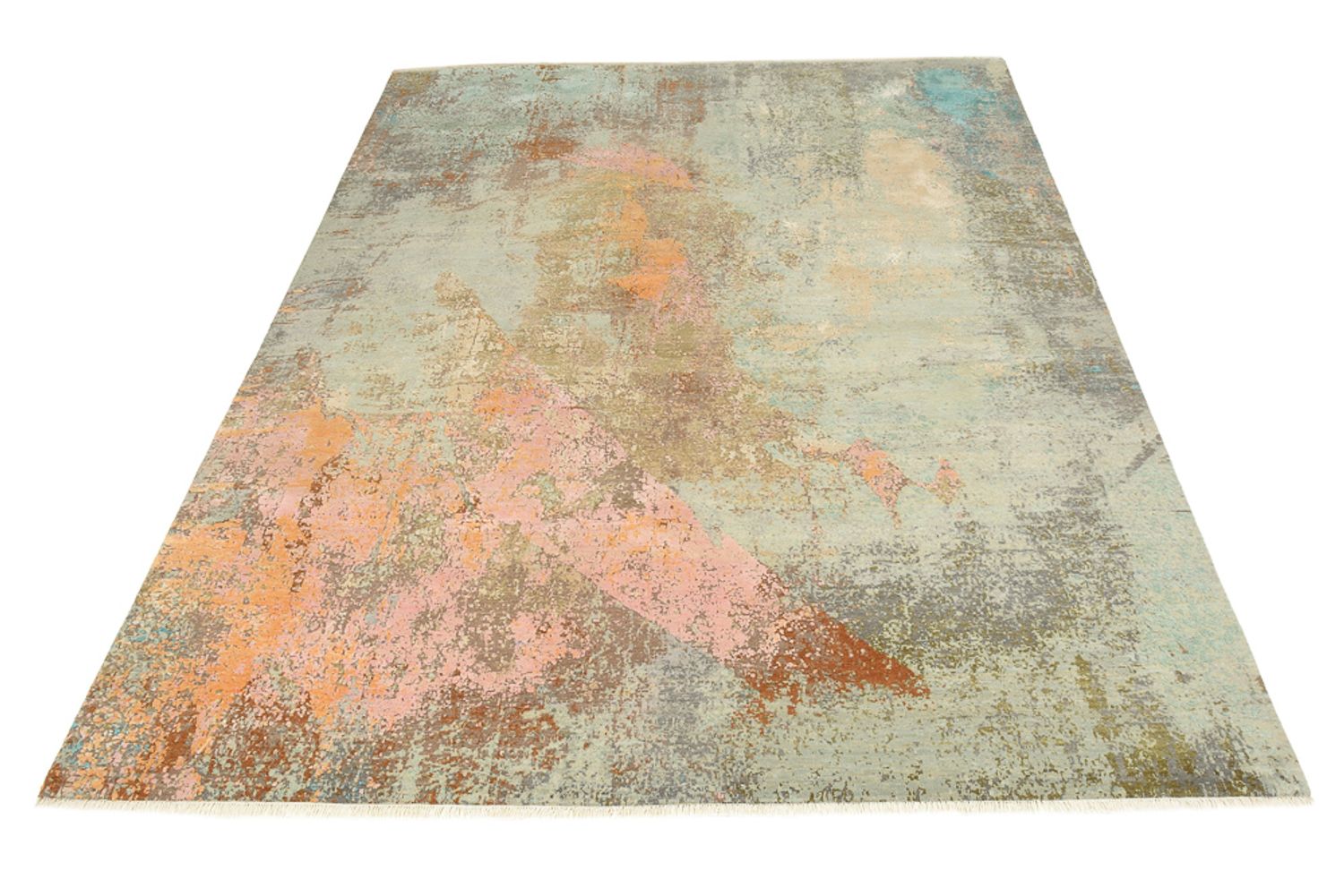 Designer Teppich - 309 x 242 cm - mehrfarbig