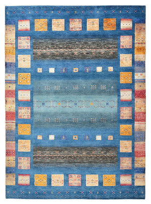 Gabbeh Teppich - Loribaft Indus - 240 x 175 cm - mehrfarbig