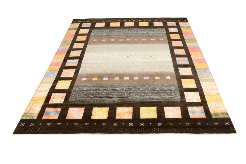 Gabbeh Teppich - Loribaft Indus - 307 x 250 cm - mehrfarbig