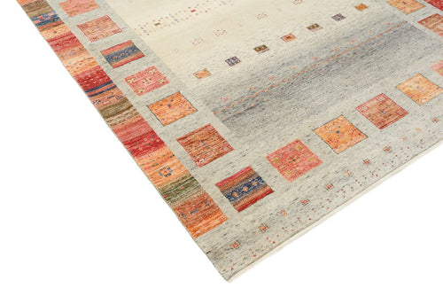 Gabbeh Teppich - Loribaft Indus - 244 x 176 cm - mehrfarbig
