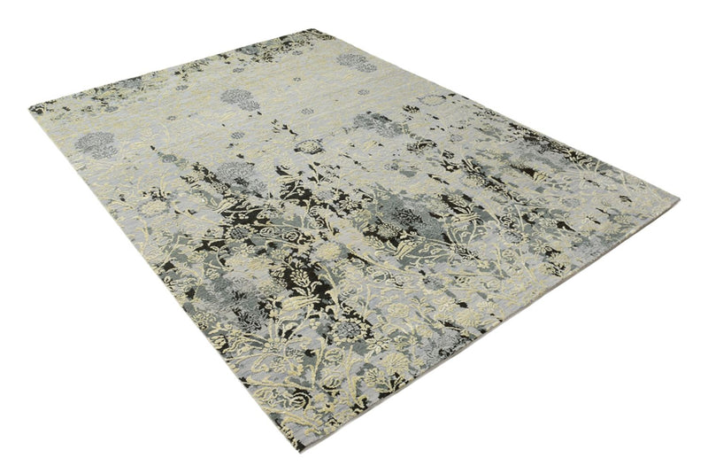 Designer Teppich - 245 x 173 cm - hellgrau