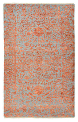 Designer Teppich - 151 x 94 cm - orange