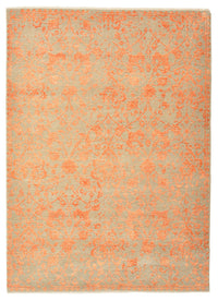 Designer Teppich - 212 x 156 cm - orange