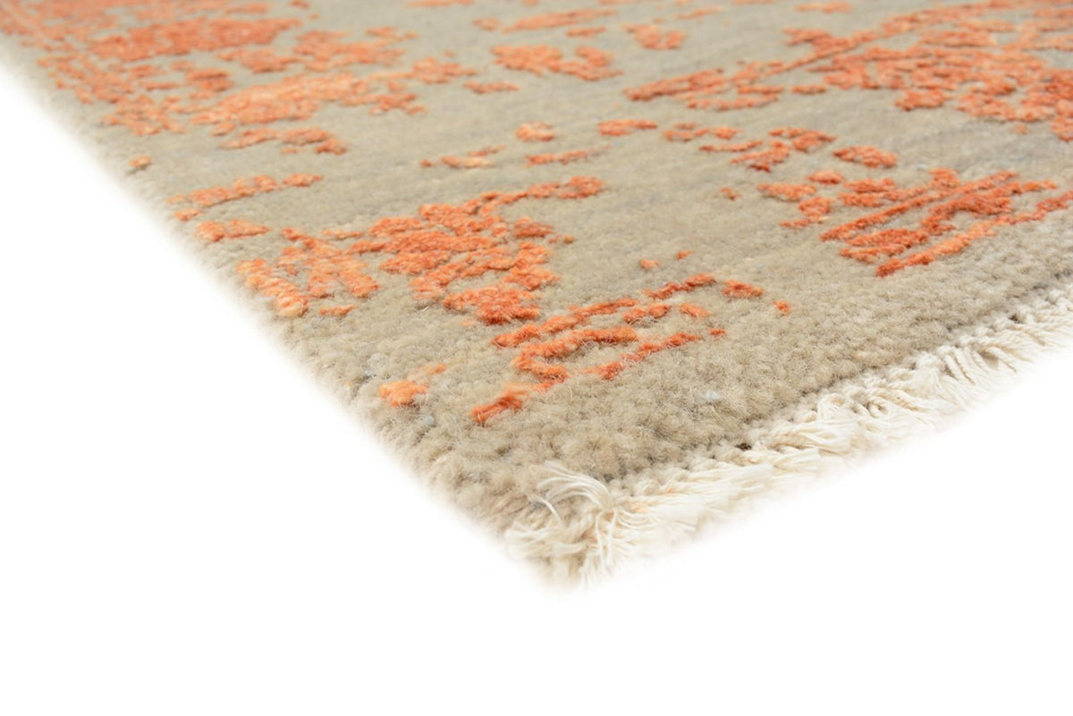 Designer Teppich - 152 x 94 cm - orange