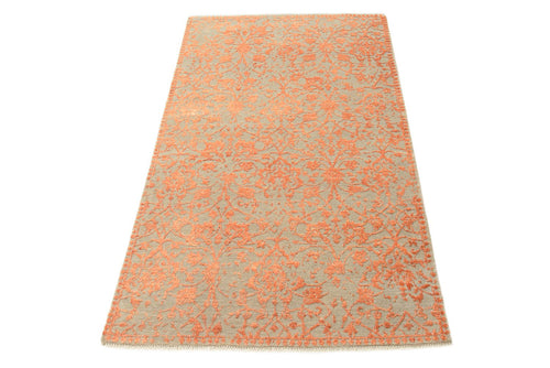Designer Teppich - 153 x 92 cm - orange