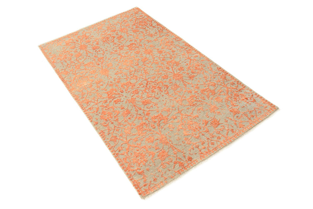 Designer Teppich - 153 x 92 cm - orange