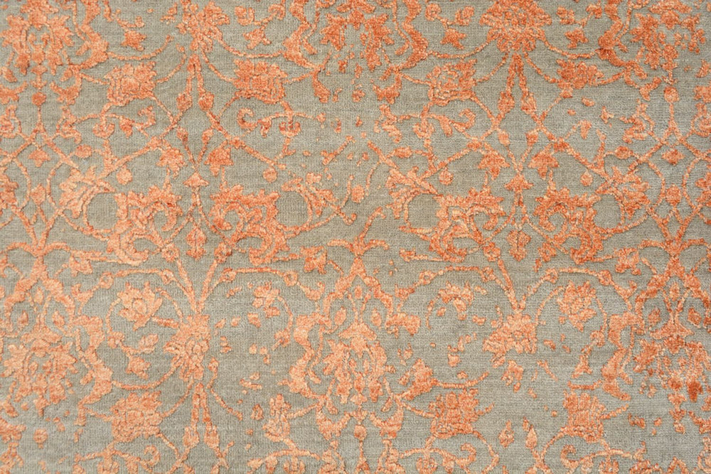 Designer Teppich - 153 x 92 cm - orange