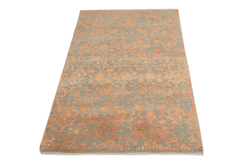 Designer Teppich - 153 x 92 cm - orange
