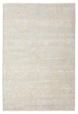 Designer Teppich - 243 x 166 cm - hellgrau