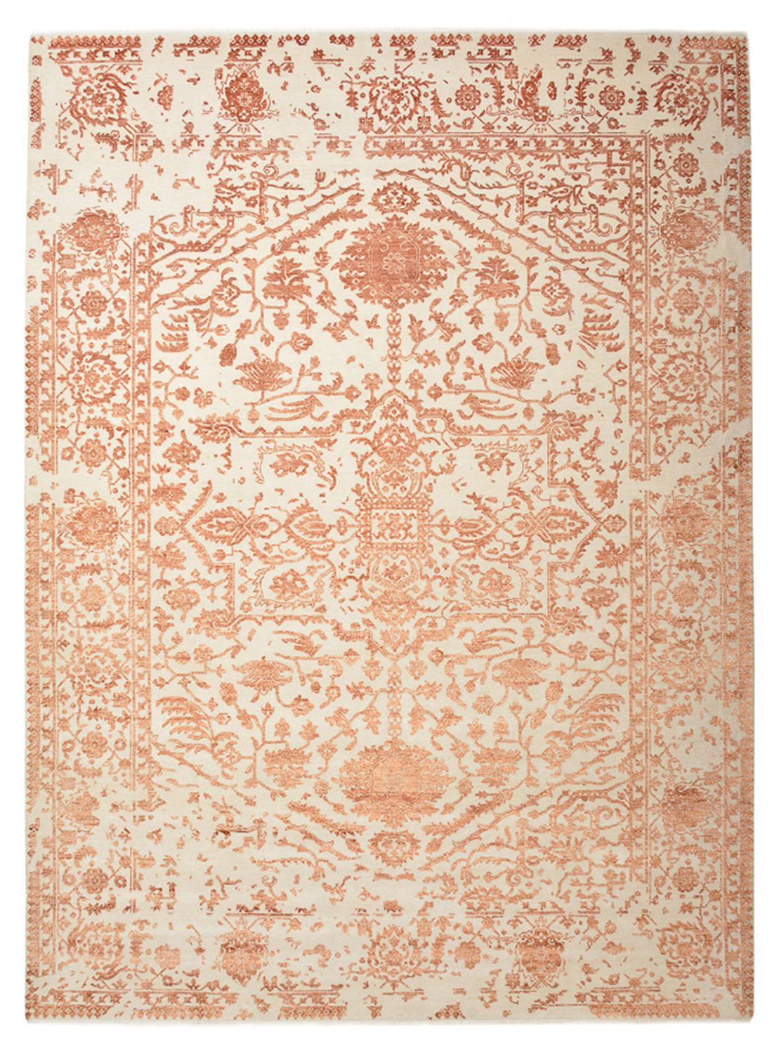 Designer Teppich - 366 x 269 cm - orange