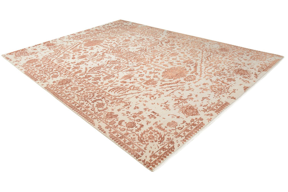 Designer Teppich - 366 x 269 cm - orange