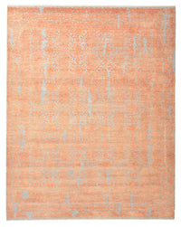 Designer Teppich - 304 x 242 cm - orange