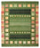 Gabbeh Teppich - Loribaft Indus - 302 x 248 cm - grün