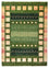 Gabbeh Teppich - Loribaft Indus - 245 x 178 cm - grün