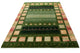 Gabbeh Teppich - Loribaft Indus - 245 x 178 cm - grün