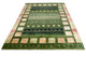 Gabbeh Teppich - Loribaft Indus - 245 x 178 cm - grün