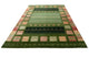 Gabbeh Teppich - Loribaft Indus - 308 x 205 cm - grün