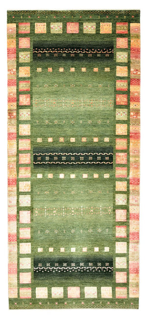 Läufer Gabbeh - Loribaft Indus - 301 x 129 cm - mehrfarbig