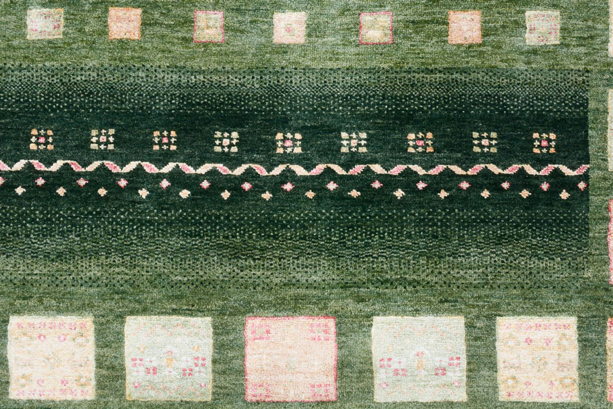 Läufer Gabbeh - Loribaft Indus - 301 x 129 cm - mehrfarbig