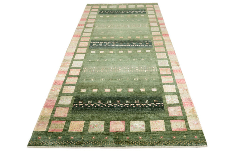 Läufer Gabbeh - Loribaft Indus - 301 x 129 cm - mehrfarbig