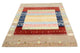 Gabbeh Teppich - Loribaft Indus - 198 x 154 cm - mehrfarbig