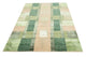 Gabbeh Teppich - Loribaft Indus - 204 x 150 cm - grün
