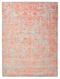 Designer Teppich - 372 x 275 cm - rosa