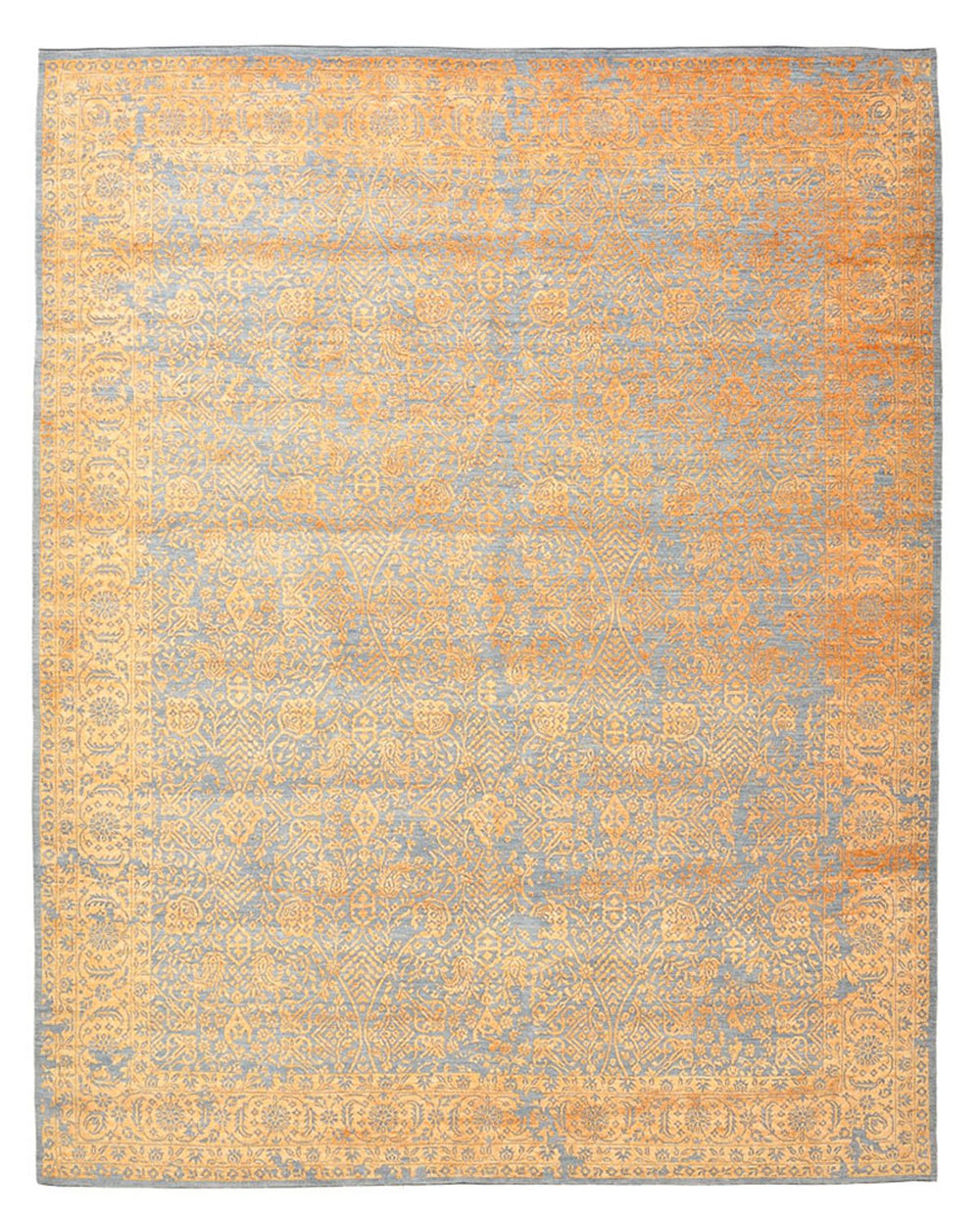 Designer Teppich - 304 x 244 cm - gold