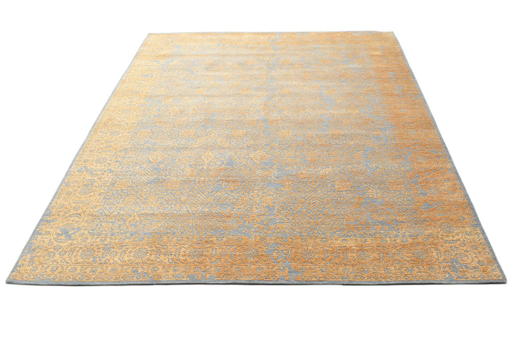 Designer Teppich - 304 x 244 cm - gold