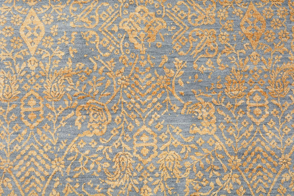 Designer Teppich - 304 x 244 cm - gold