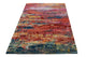 Designer Teppich - 182 x 119 cm - mehrfarbig