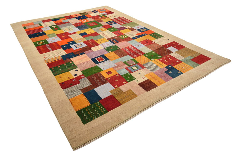 Gabbeh Teppich - Loribaft Indus - 347 x 246 cm - mehrfarbig